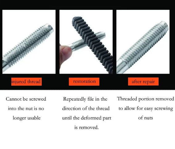 External Thread Restorer File