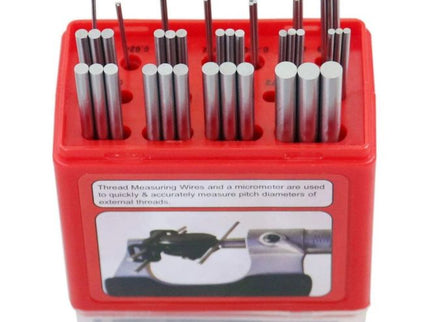 60° Thread Measuring Wire Set with Holder