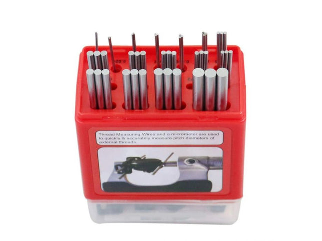60° Thread Measuring Wire Set with Holder