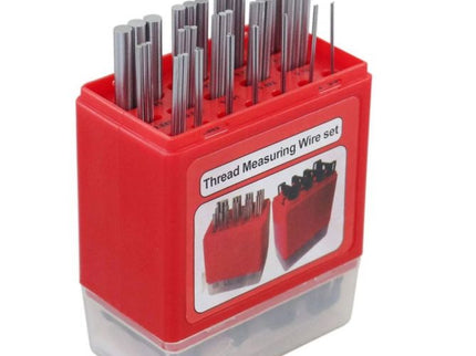 60° Thread Measuring Wire Set with Holder