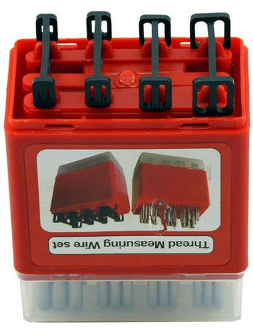 60° Thread Measuring Wire Set with Holder
