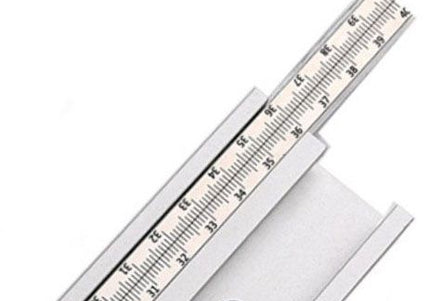 T45 Reversible Mitre T-Track (Slide Scale)