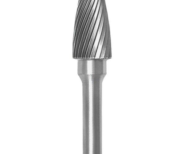 Ball Nosed Tree Carbide Burr (Single Cut) type F