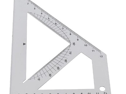 45/90 Degree Triangle Ruler