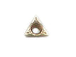Triangle 1-Sided 9.3mm Thick 2.4mm R0.4 Taper Hole 2.7mm