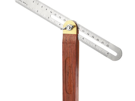 Sliding T-Bevel Square With Wooden Handle