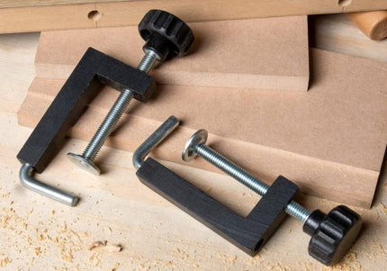 Universal Fence Clamp Pair