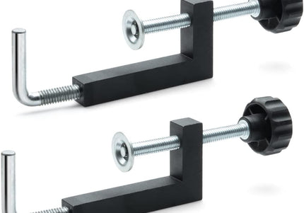 Universal Fence Clamp Pair