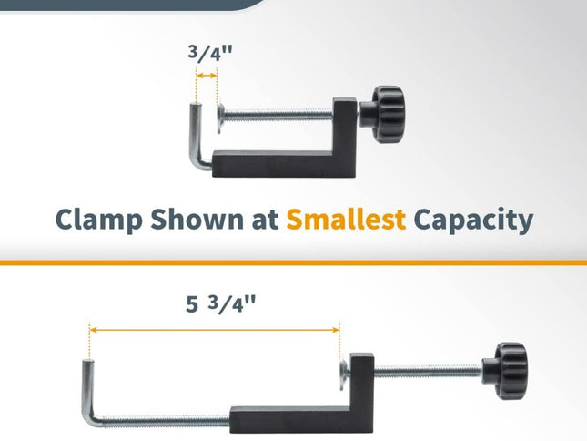 Universal Fence Clamp Pair