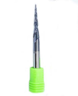 Taper Upcut Spiral Bit (Two-Flute) Nano-Blue Coating
