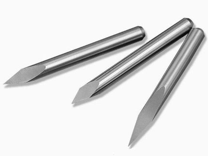 3-Sided Flute Solid Carbide V-Groove Bit
