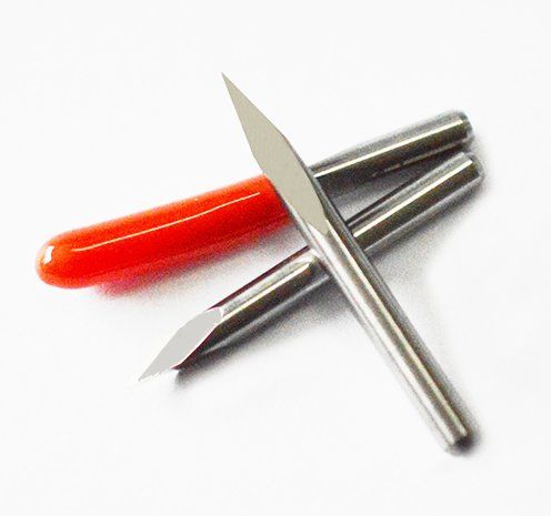 3-Sided Flute Solid Carbide V-Groove Bit