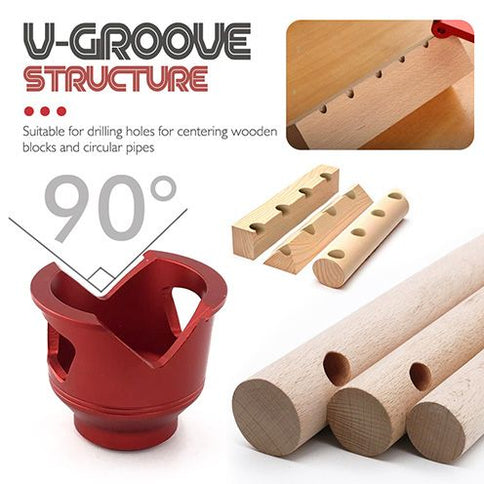 Easy Bushing Collet with V-Groove Guide (6mm, 8mm, 10mm)