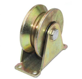 Heavy Duty Steel V-Roller (with Bearing)