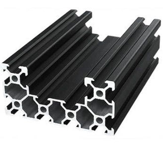 Aluminium Extrusion 40x80 V-Slot Black C-Beam - 1000mm
