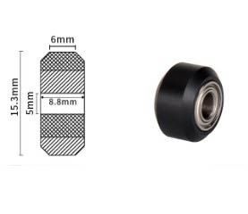 V-Wheel with Bearing