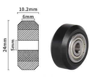 V-Wheel with Bearing