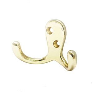 Double Robe Hook (Chrome/Brass/Antique)
