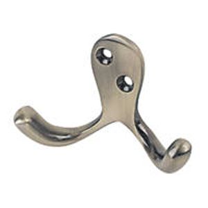 Double Robe Hook (Chrome/Brass/Antique)