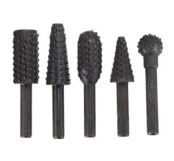 5pc Wood Carving Burr Set