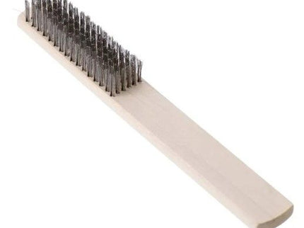 Wood Handle Stainless Steel Wire Brush
