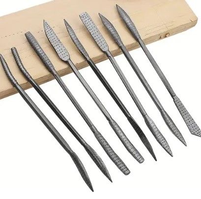 8pcs Wood Rasp File Set